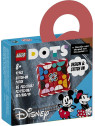 Dots patch stitch-on mickey mouse e minnie - 41963