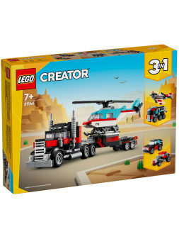 Creator 3 in 1 autocarro con elicottero - 31146