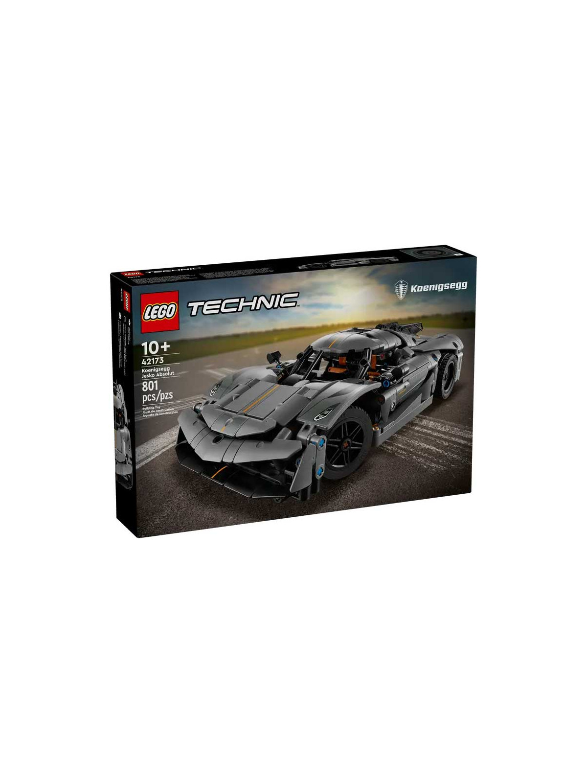 Technic hypercar koenigsegg jesko absolut grigia - 42173