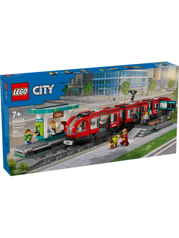 City tram e fermata del tram - 60423