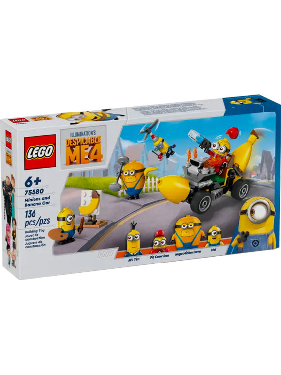 Cattivissimo me 4 i minions e l'auto banana - 75580