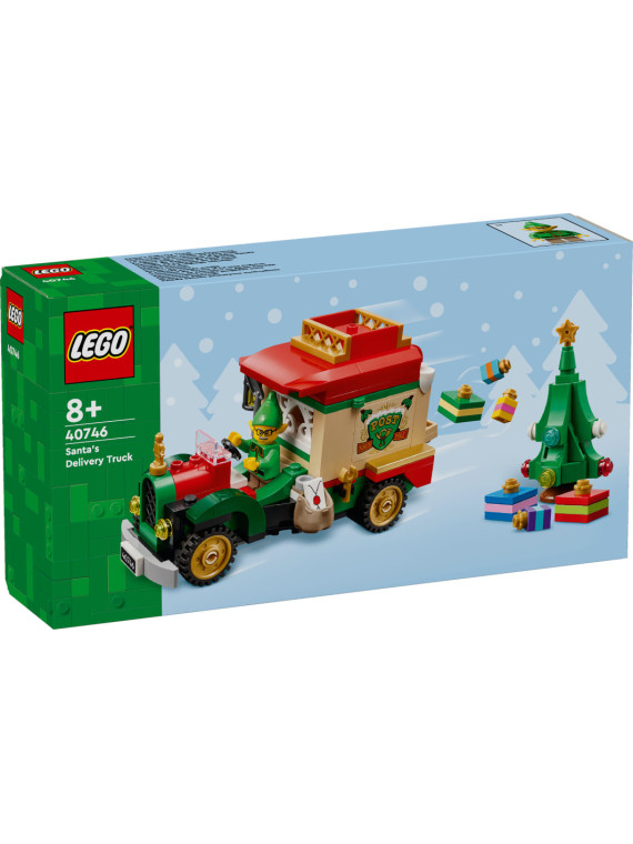 Furgone delle consegne di babbo natale - 40746