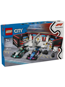 City garage con monoposto mercedes-amg e alpine f1 - 60444