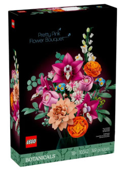 Flowers botanical bouquet di fiori rosa - 10342