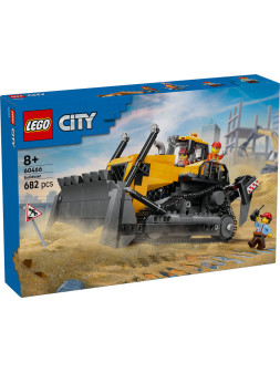 City big vehicles bulldozer giallo - 60466