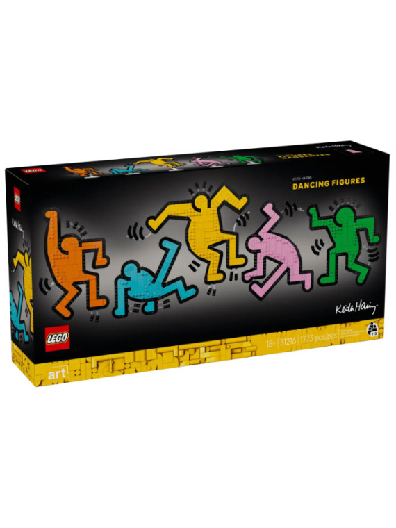 Art keith haring figure danzanti - 31216