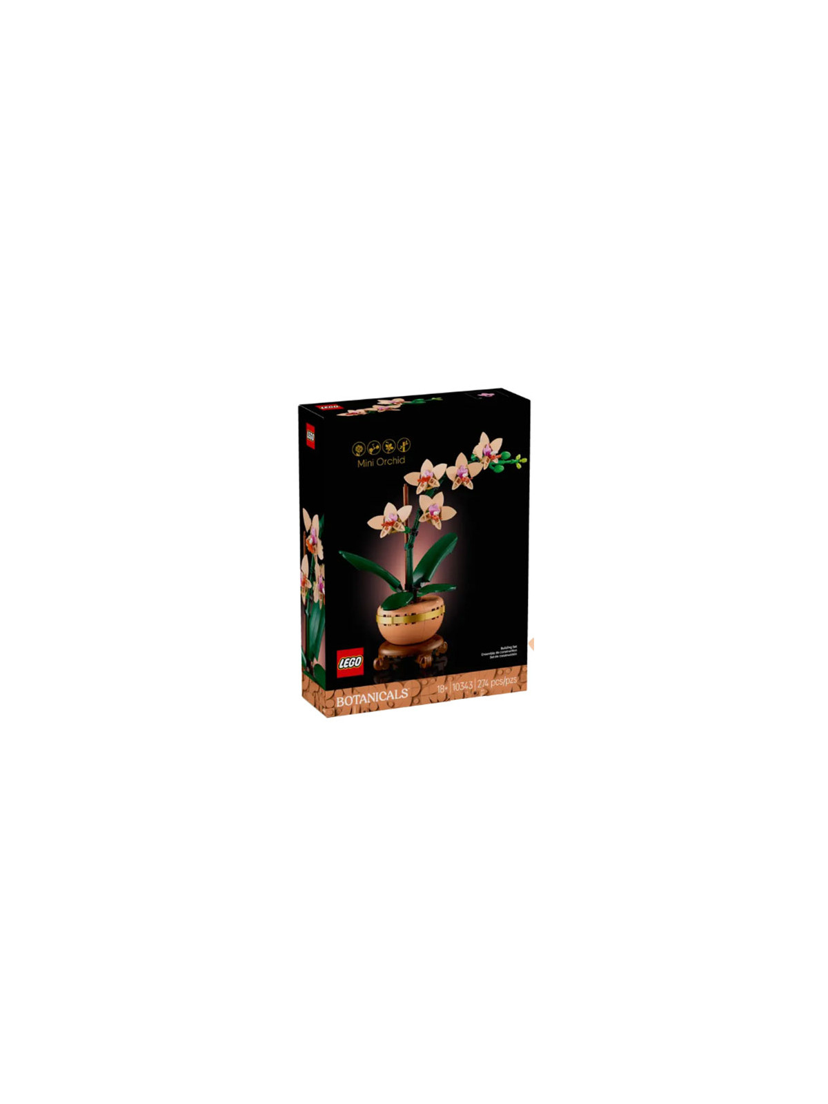 Flowers botanical mini-orchidea - 10343