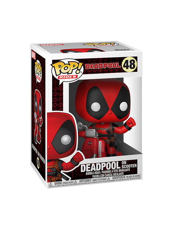 Funko pop deadpool on scooter bobble 48