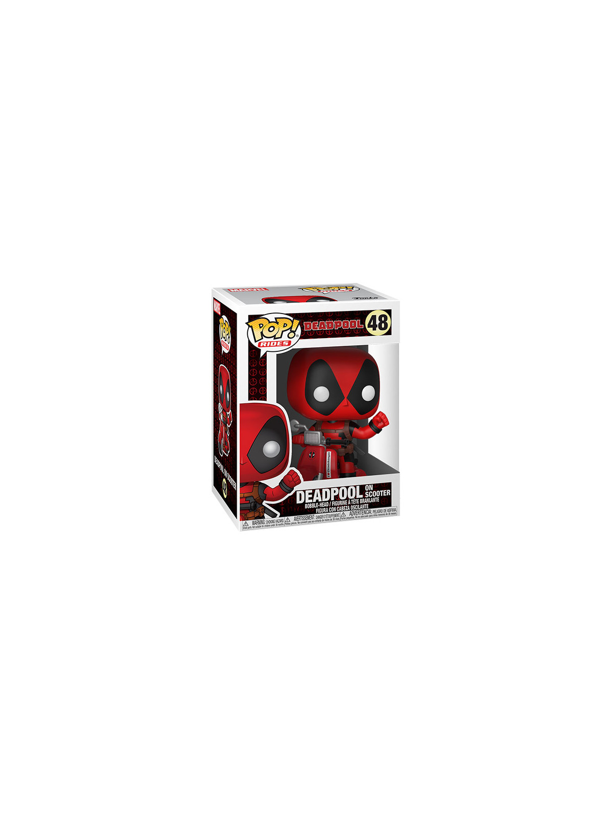 Funko pop deadpool on scooter bobble 48