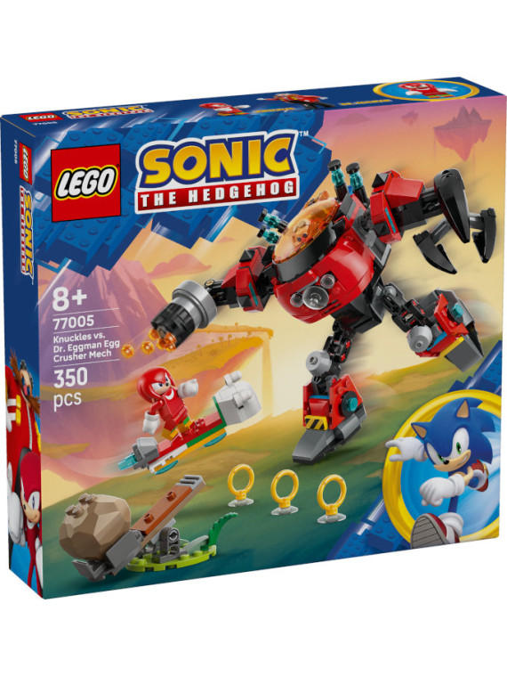 Sonic knuckles vs. il mech egg crusher del dr. eggman - 77005