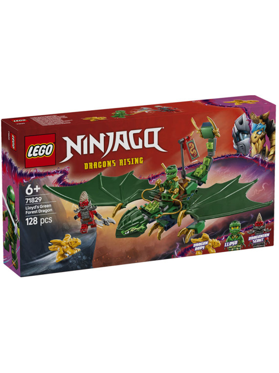 Ninjago drago della foresta verde di lloyd - 71829