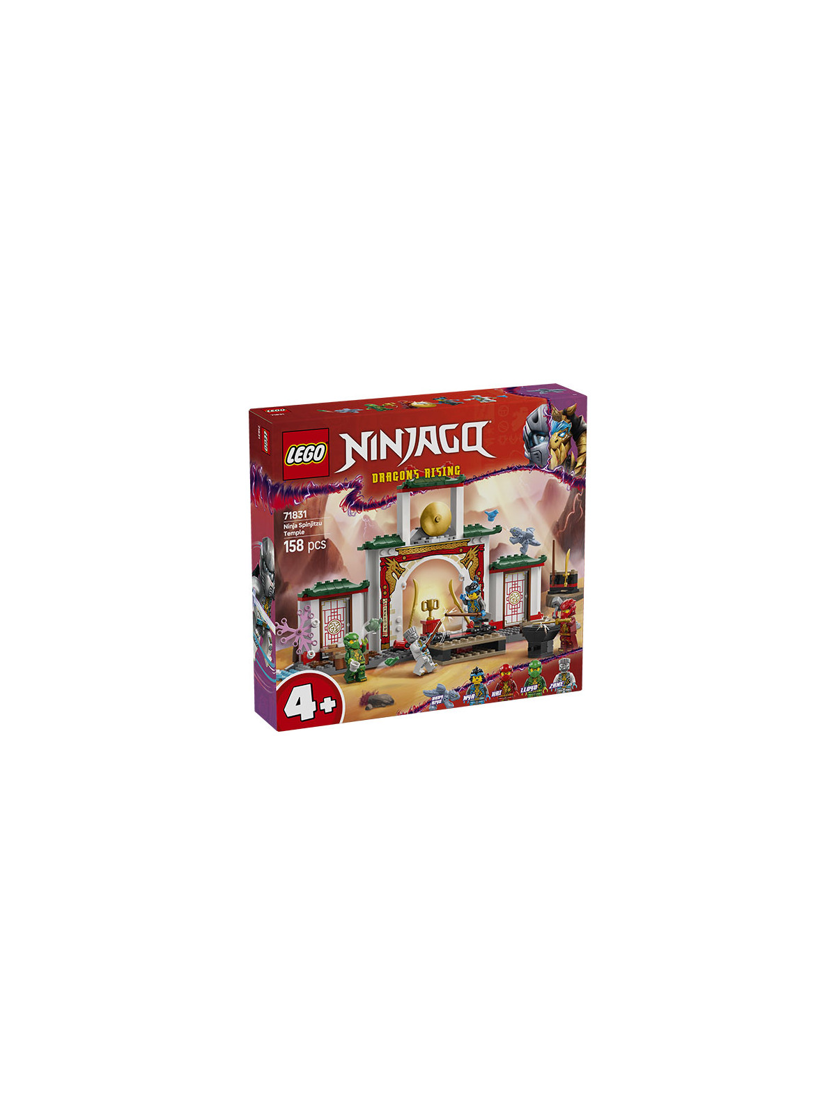 Ninjago tempio dello spinjitzu ninja - 71831
