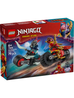 Ninjago gara di velocita sulla moto di kai - 71838