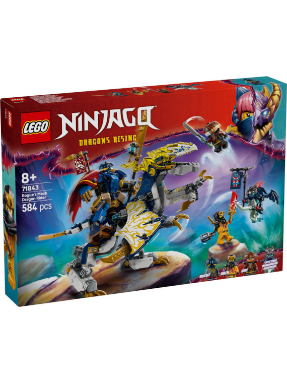 Ninjago mech cavalca-drago di rogue - 71843