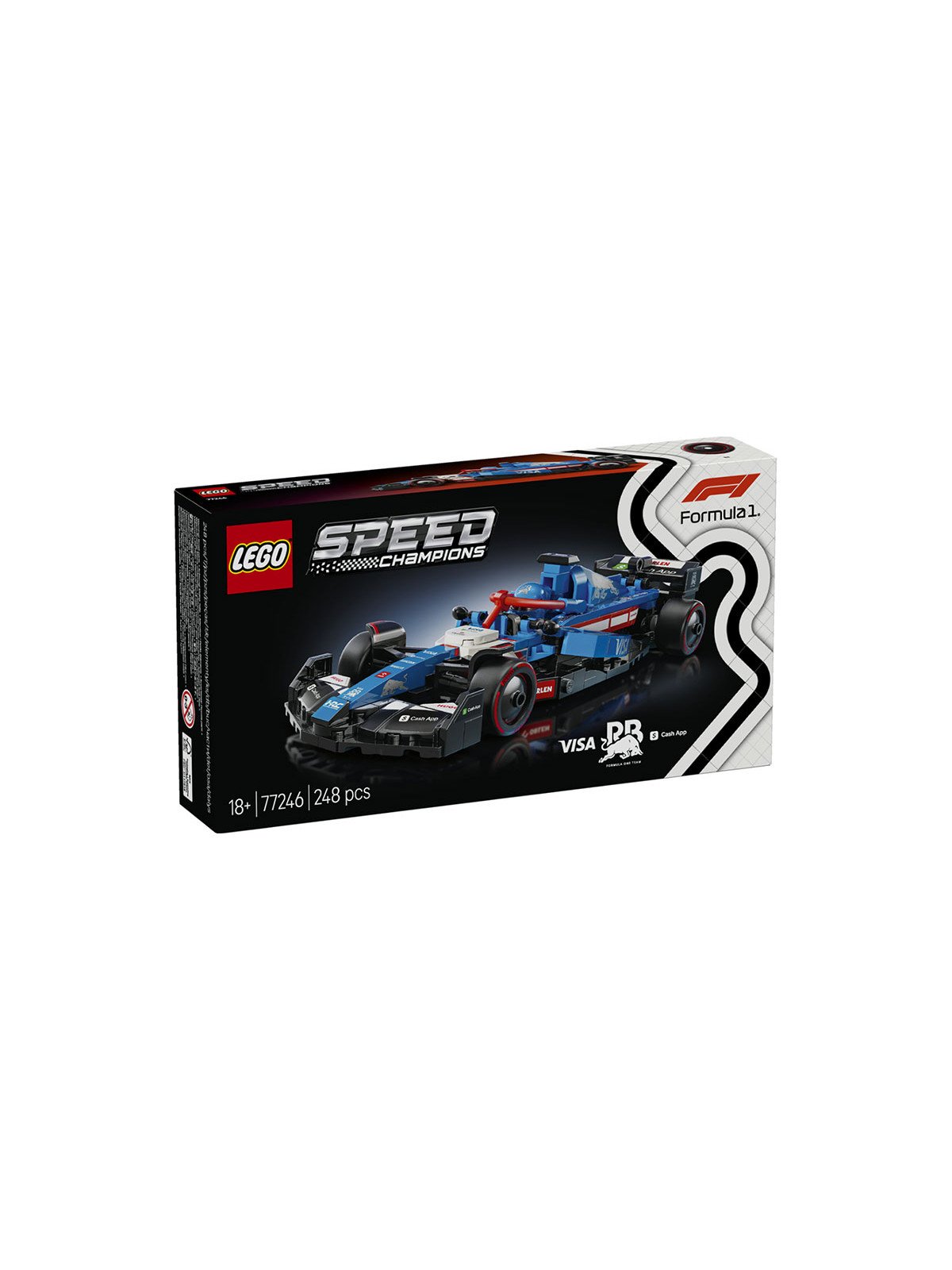 Speed champions auto f1 visa cash app rb vcarb 01 - 77246
