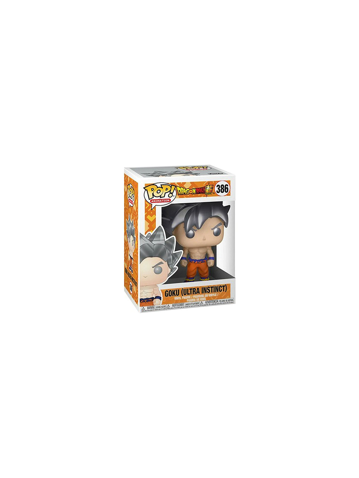 Funko pop dragon ball super goku (ultra instinct) 386