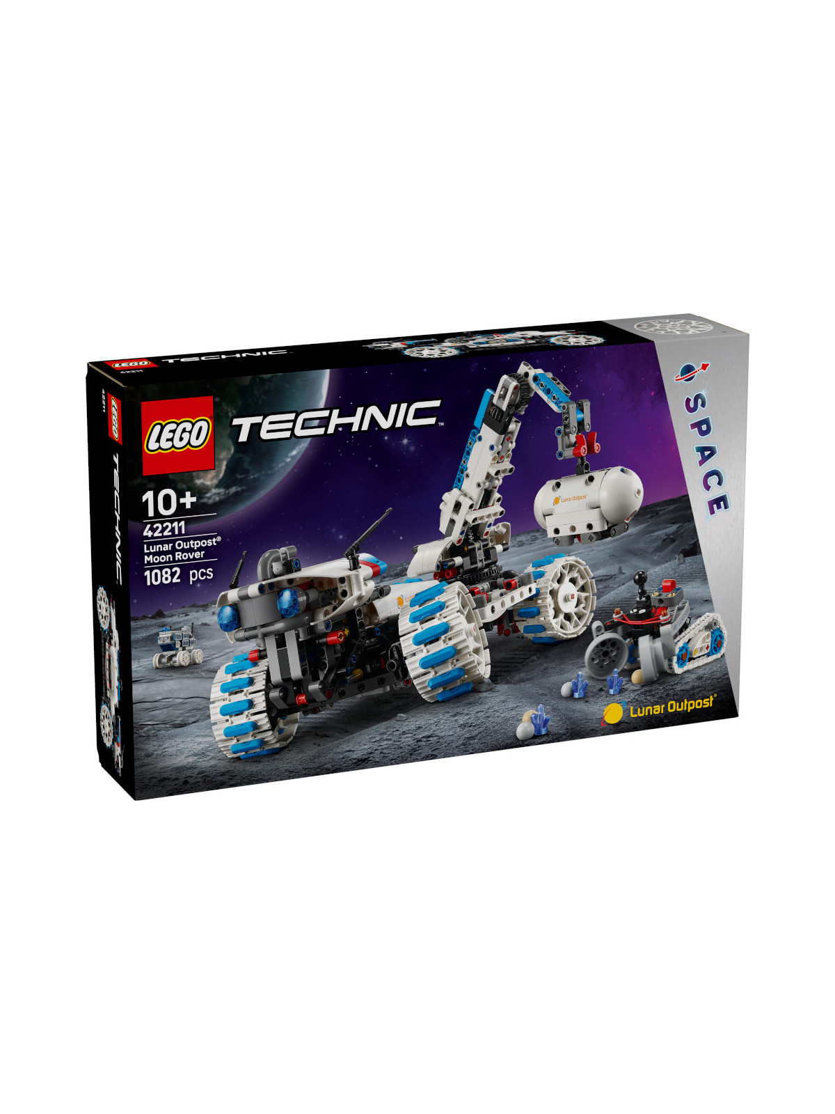 Technic veicolo spaziale rover lunare lunar outpost - 42211