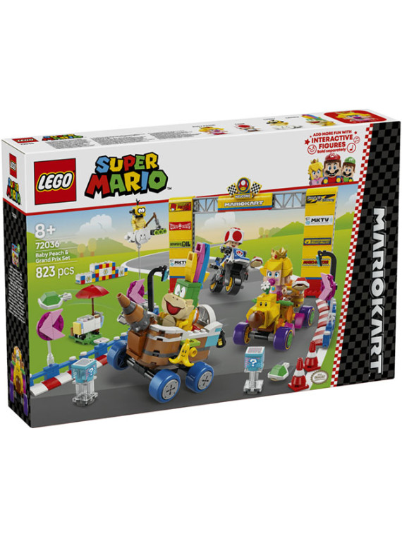Super mario kart pack baby peach e gran premio - 72036
