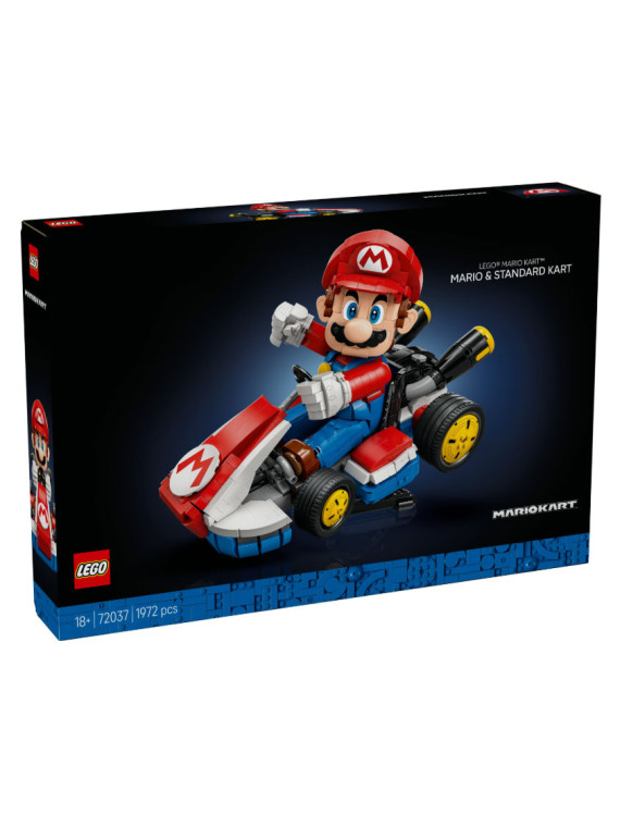 Super mario kart mario & standard kart - 72037