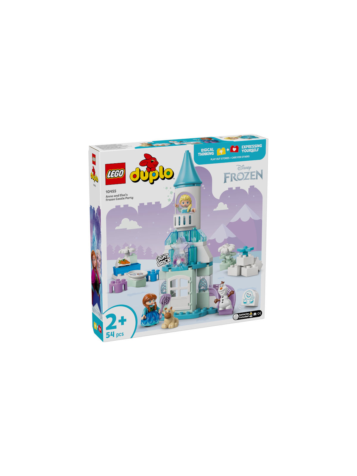 Duplo disney festa al castello di anna ed elsa frozen - 10455