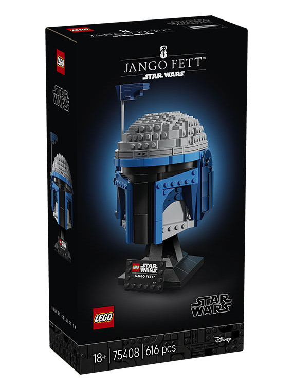 Star wars casco di jango fett - 75408