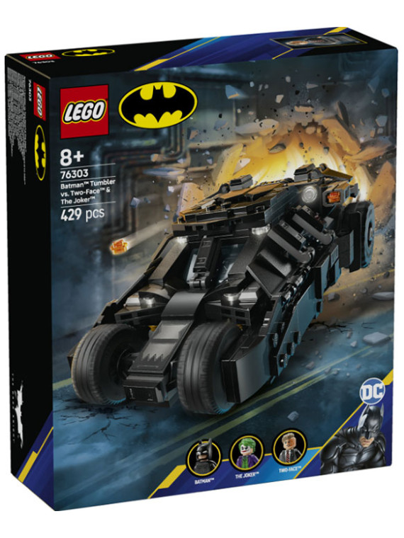 Dc tumbler di batman contro two-face e the joker - 76303