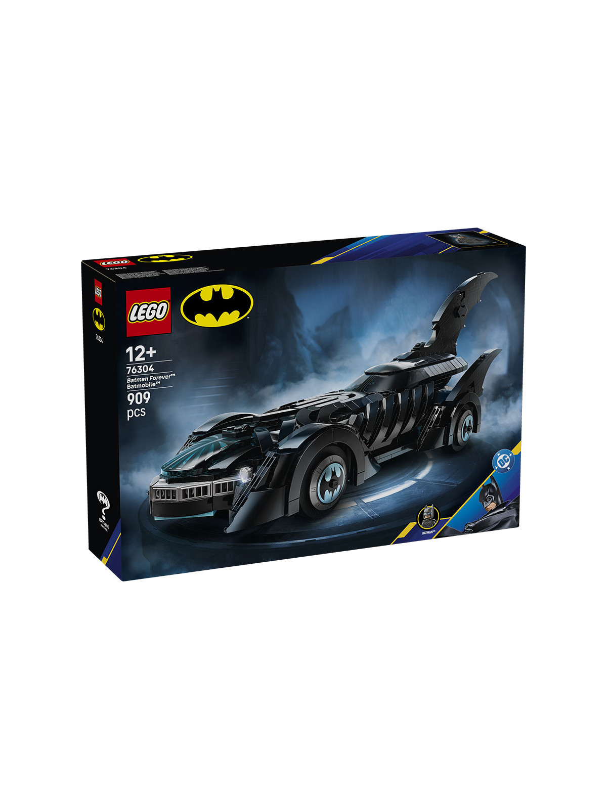 Super heroes dc batmobile batman forever - 76304