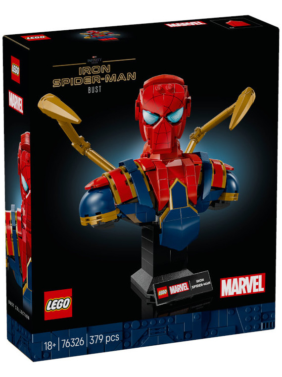 Super heroes marvel busto di iron spider-man - 76326
