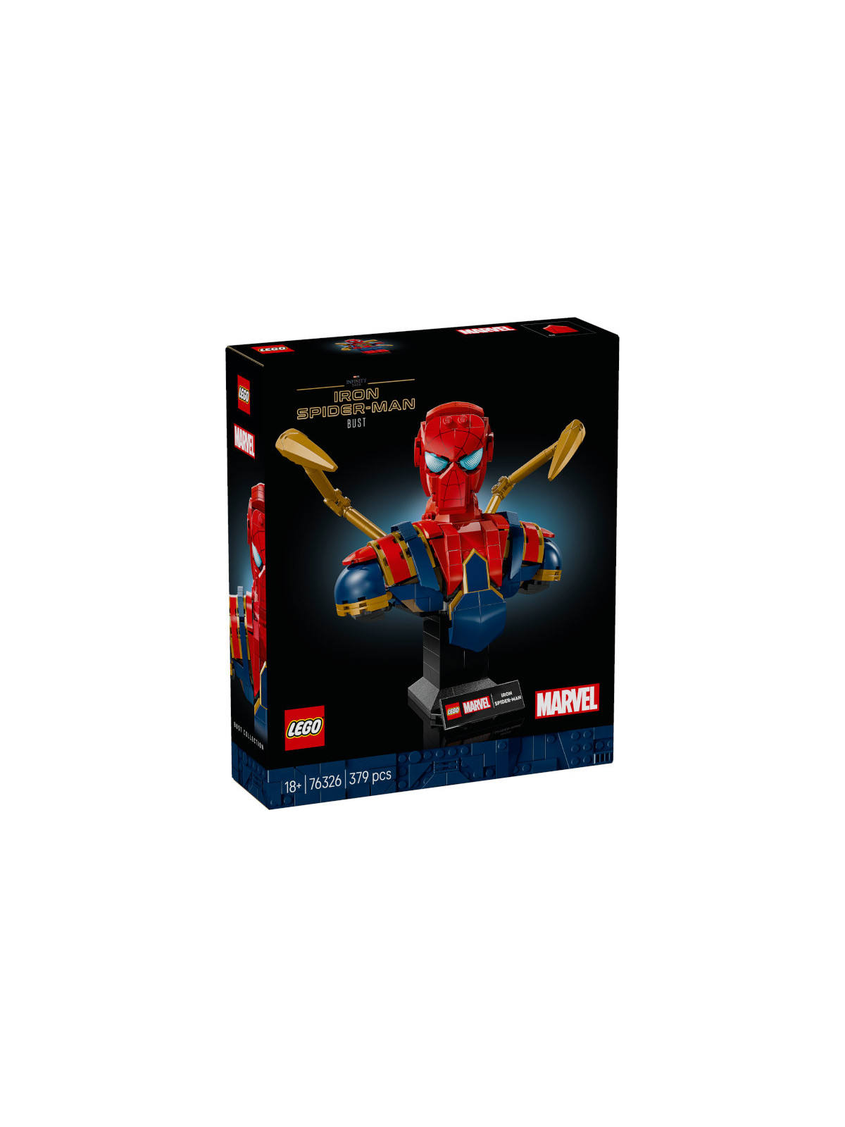 Super heroes marvel busto di iron spider-man - 76326
