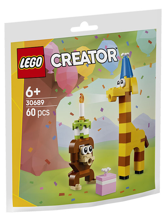 Polybag creator animali della festa di compleanno - 30689