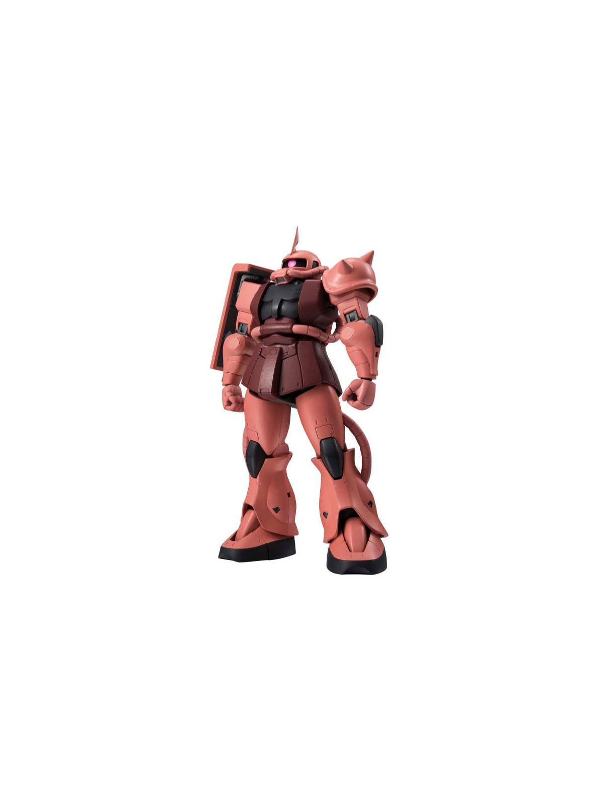 The robot spirits gundam ms-06s char's zaku ii char's custom