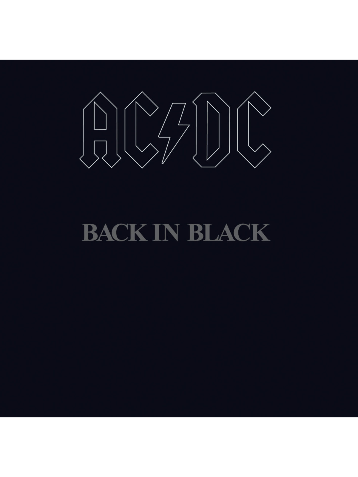 Back in black