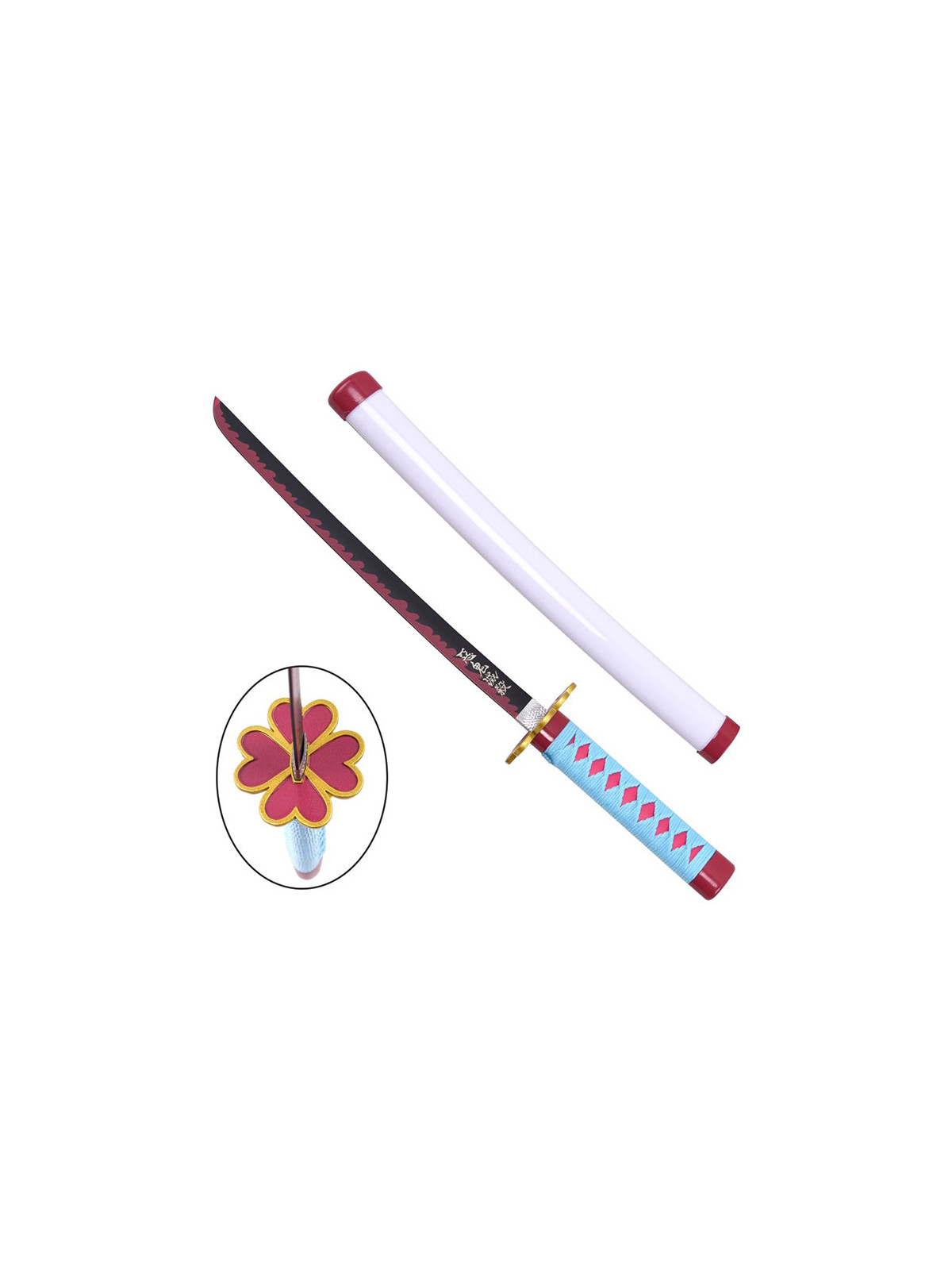 Katana mini non affilata demon slayer mitsuri kanroji