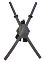 Katana non affilata deadpool doppia w-shoulder holster