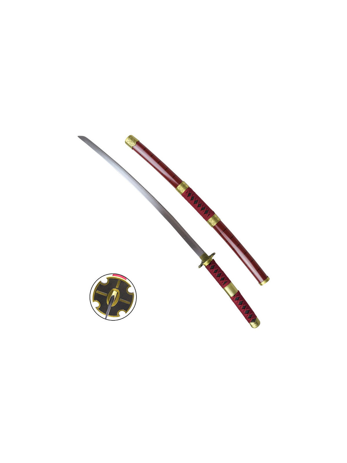 Katana non affilata one piece sandai kitetsu