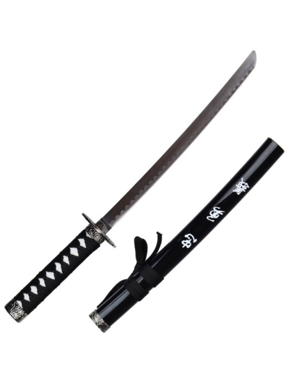 Katana mini non affilata ultimo samurai e supporto