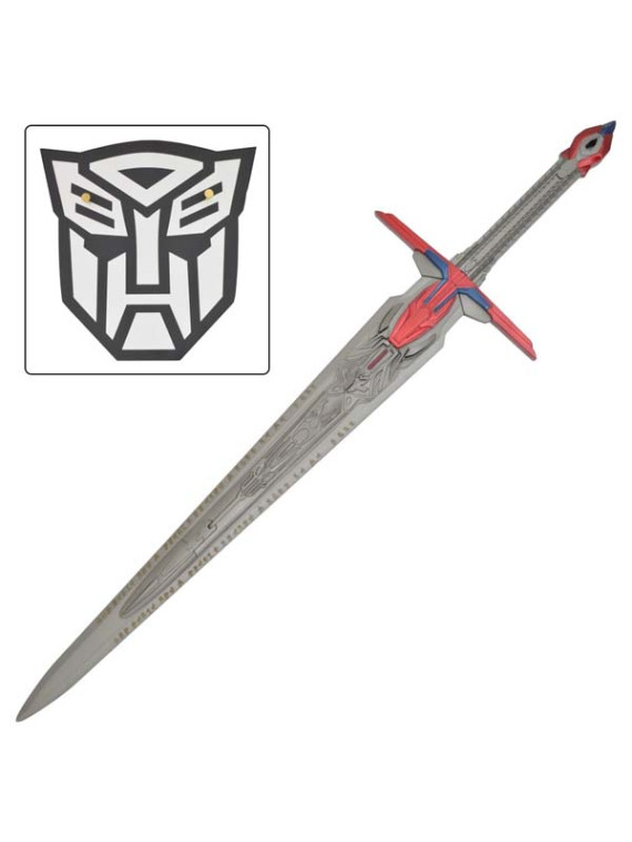 Spada non affilata transformers optimus prime e supporto