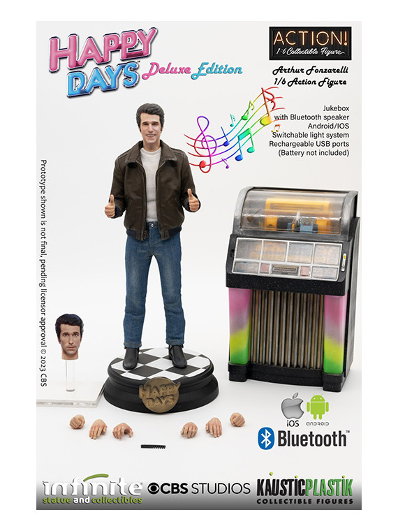 Infinite fonzie with jukebox deluxe scala 1:6
