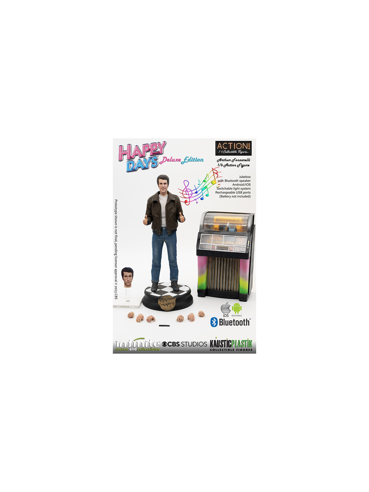 Infinite fonzie with jukebox deluxe scala 1:6