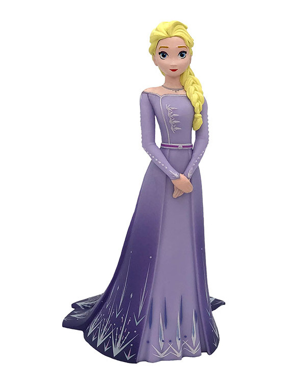 Bullyland disney frozen 2 elsa vestito viola