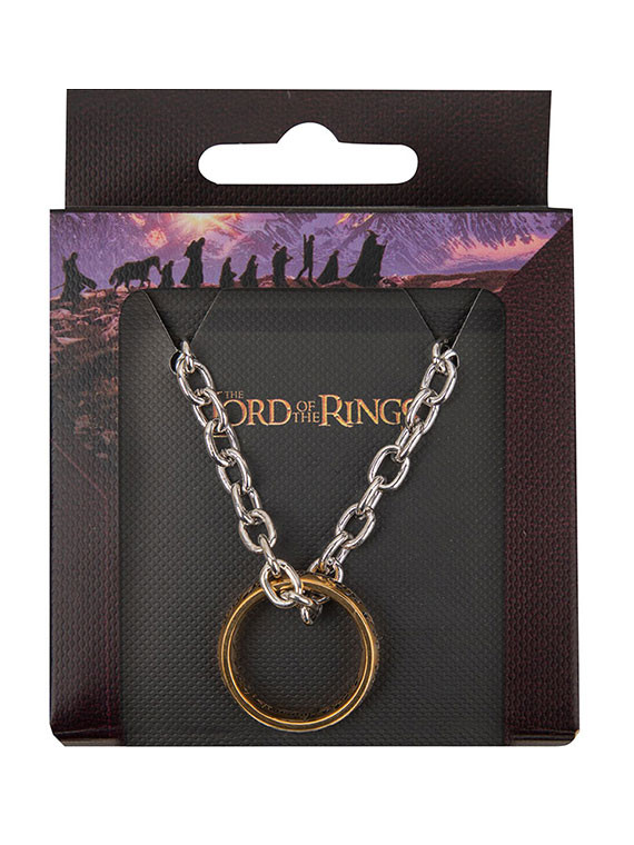 Collana 60cm il signore degli anelli anello pack