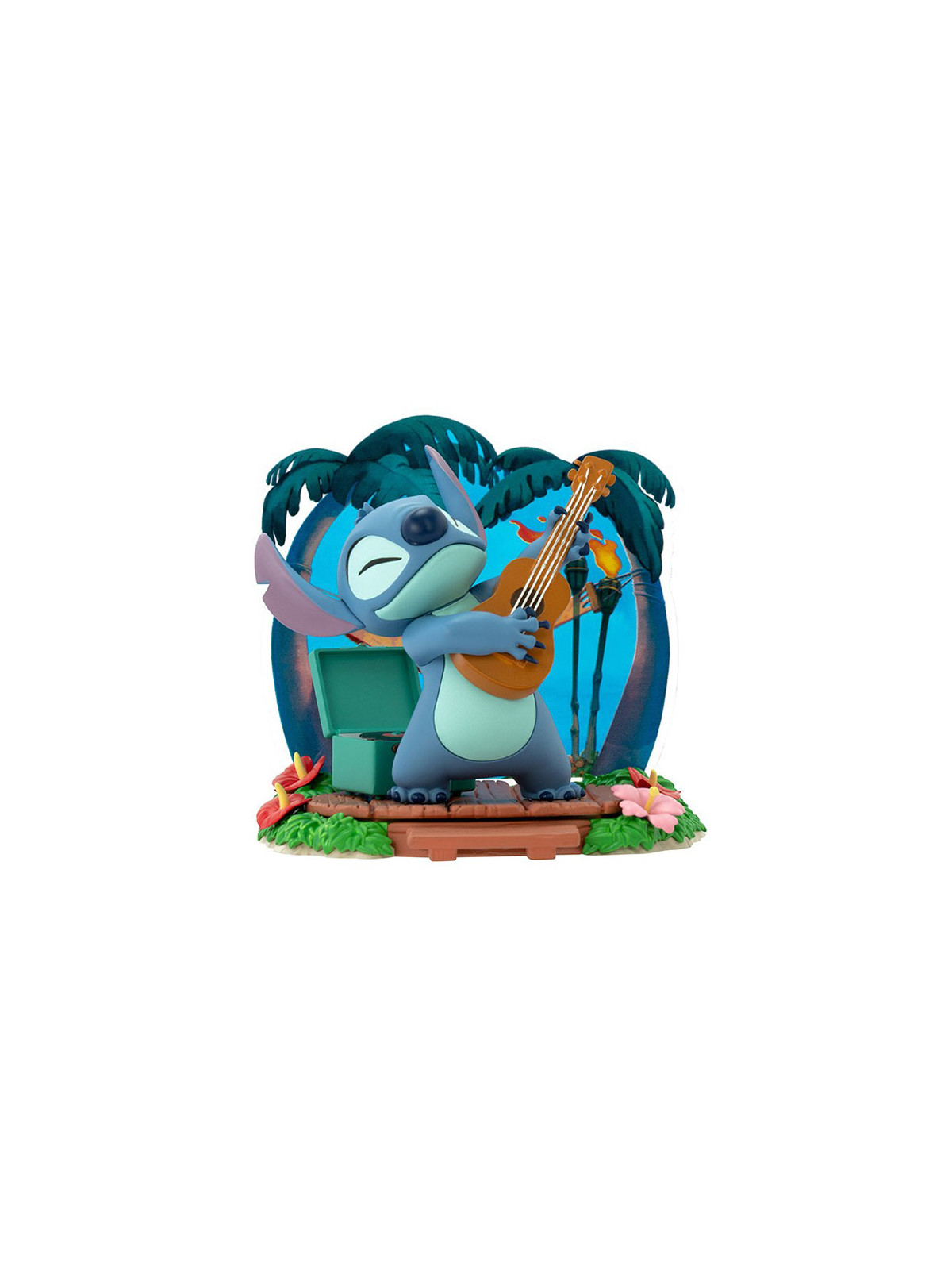 Disney stitch w-guitar