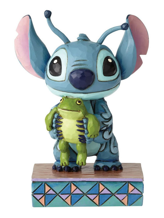 Disney stitch con ranocchio