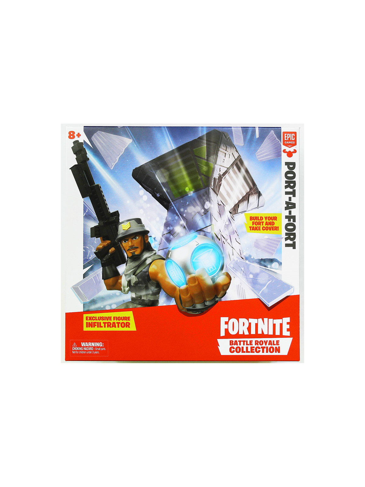 Fortnite playset base + 1 personaggio