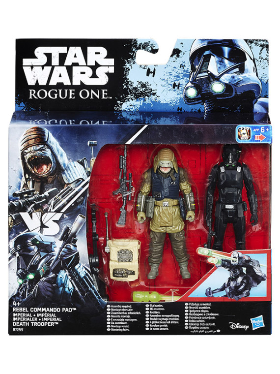 Figure star wars rebel commando pao