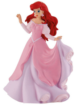 Bullyland disney la sirenetta ariel vestito rosa