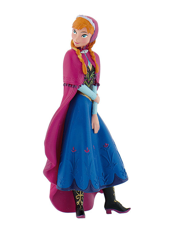 Bullyland disney frozen 2 anna pink mantle