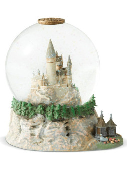 Harry potter sfera con castello hogwarts