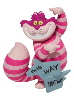 Alice in wonderland gatto del cheshire this way that way