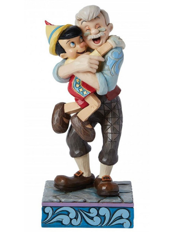 Pinocchio e geppetto abbraccio